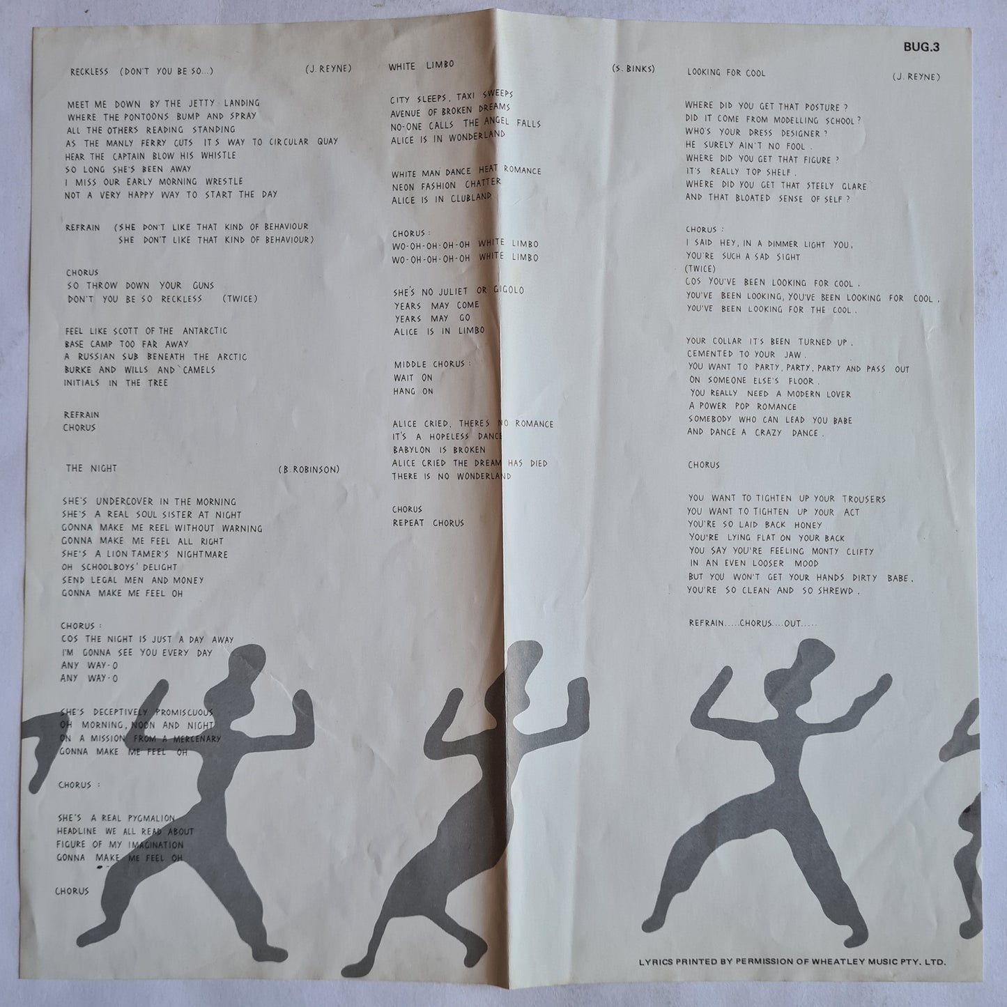 Australian Crawl – Semantics - 1983 - Vinyl Record