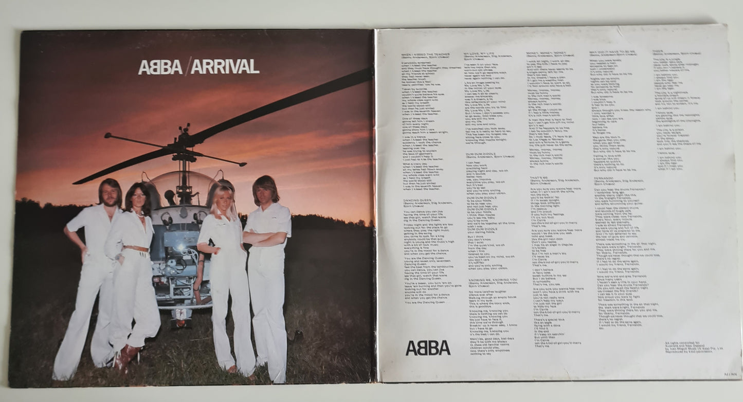 ABBA – Arrival - 1976 (Australian Pressing) - Vinyl Record LP