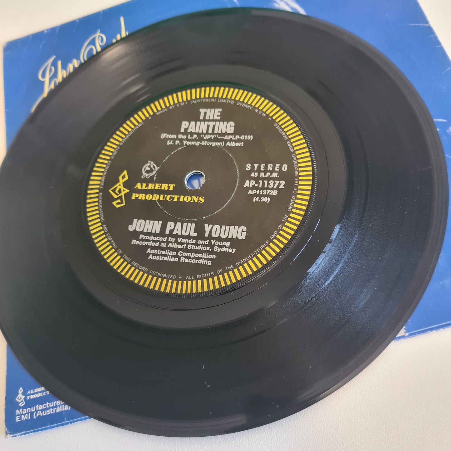 John Paul Young – I Wanna Do It With You - 1977 - Vinyl Record 7" Single - 45 RPM