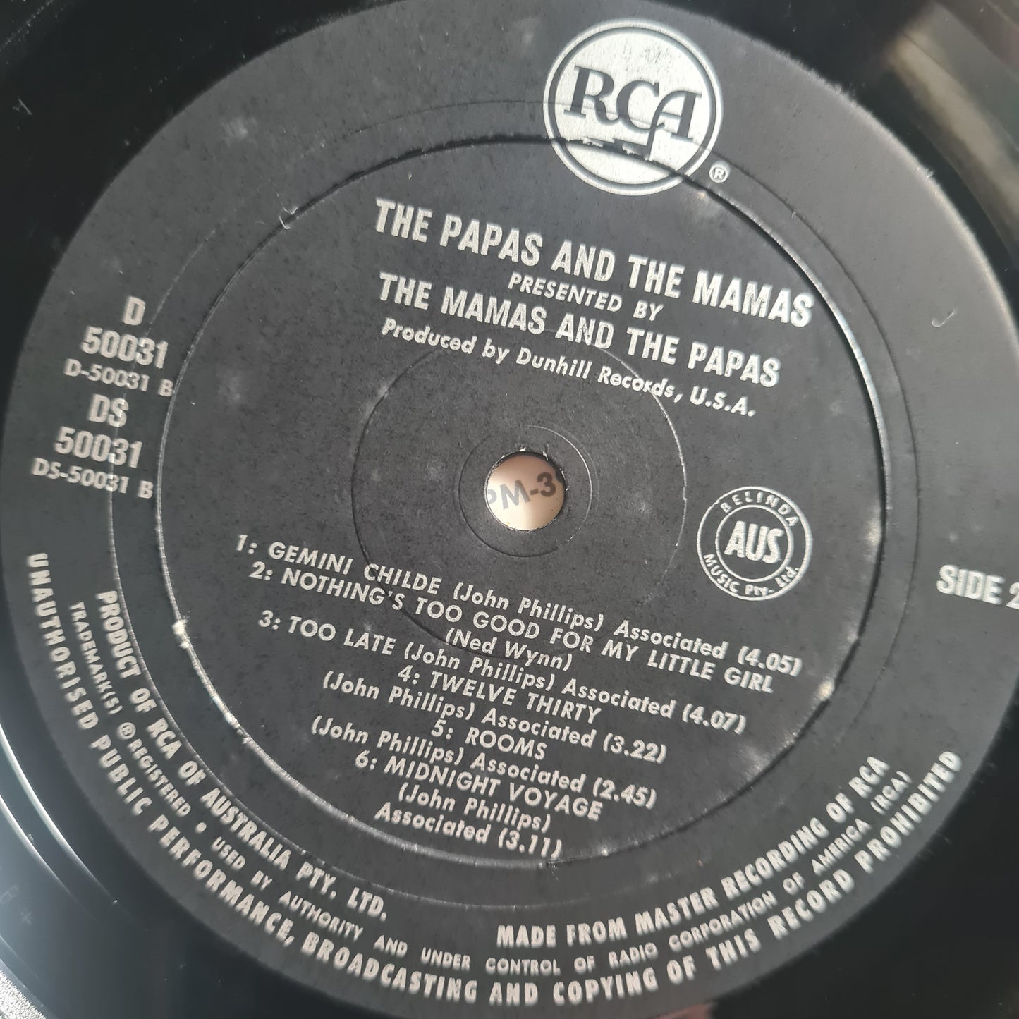 The Mamas & The Papas – The Papas & The Mamas - 1968 - Vinyl Record Lp (near mint)