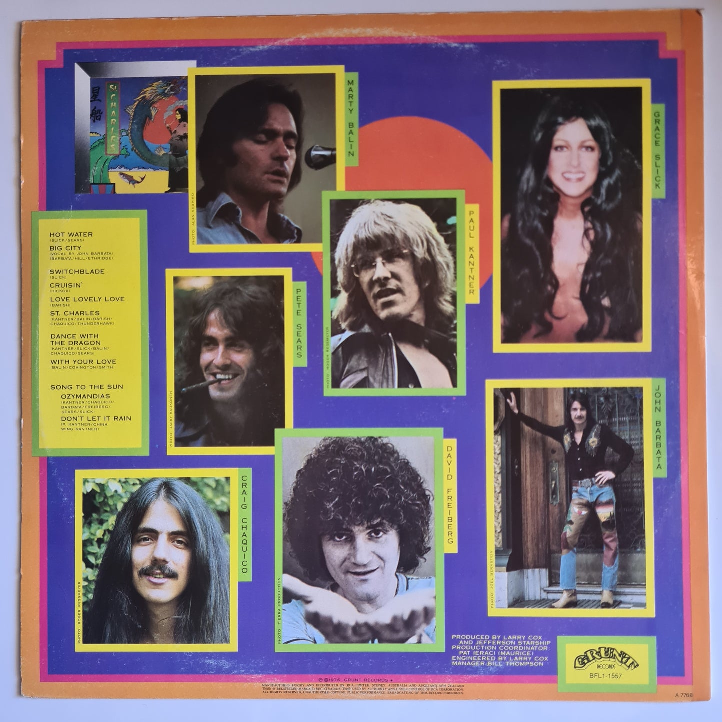 Jefferson Starship – Spitfire - 1976 - Vinyl Record LP