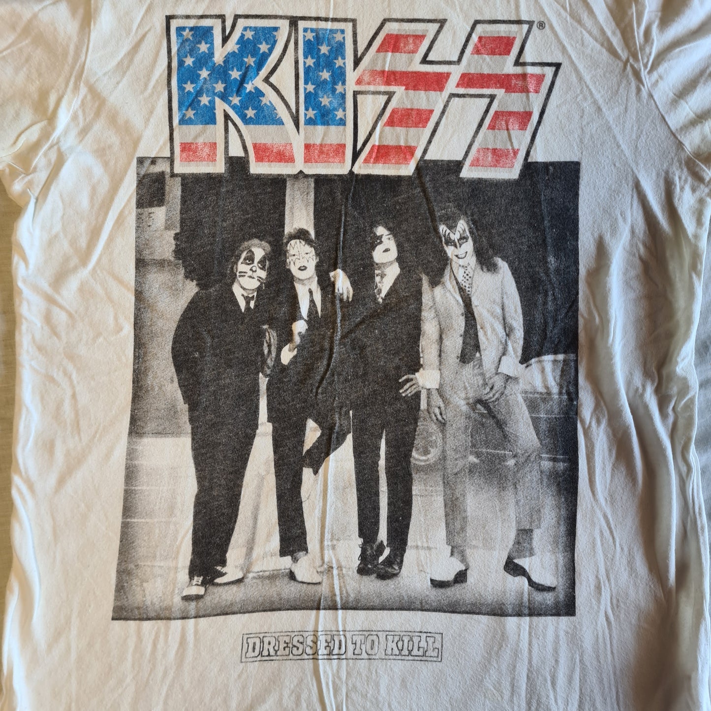 KISS | Dressed To Kill (USA Logo) | Size Small T-Shirt