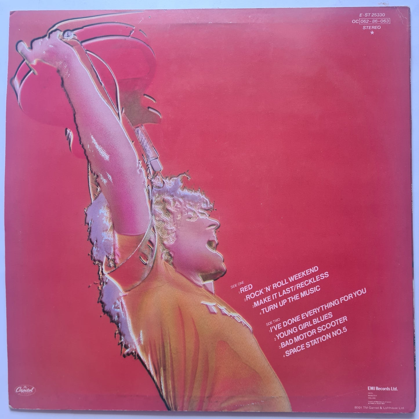 Sammy Hagar (Van Halen) – Loud And Clear - 1979 (UK Pressing) - Vinyl Record LP
