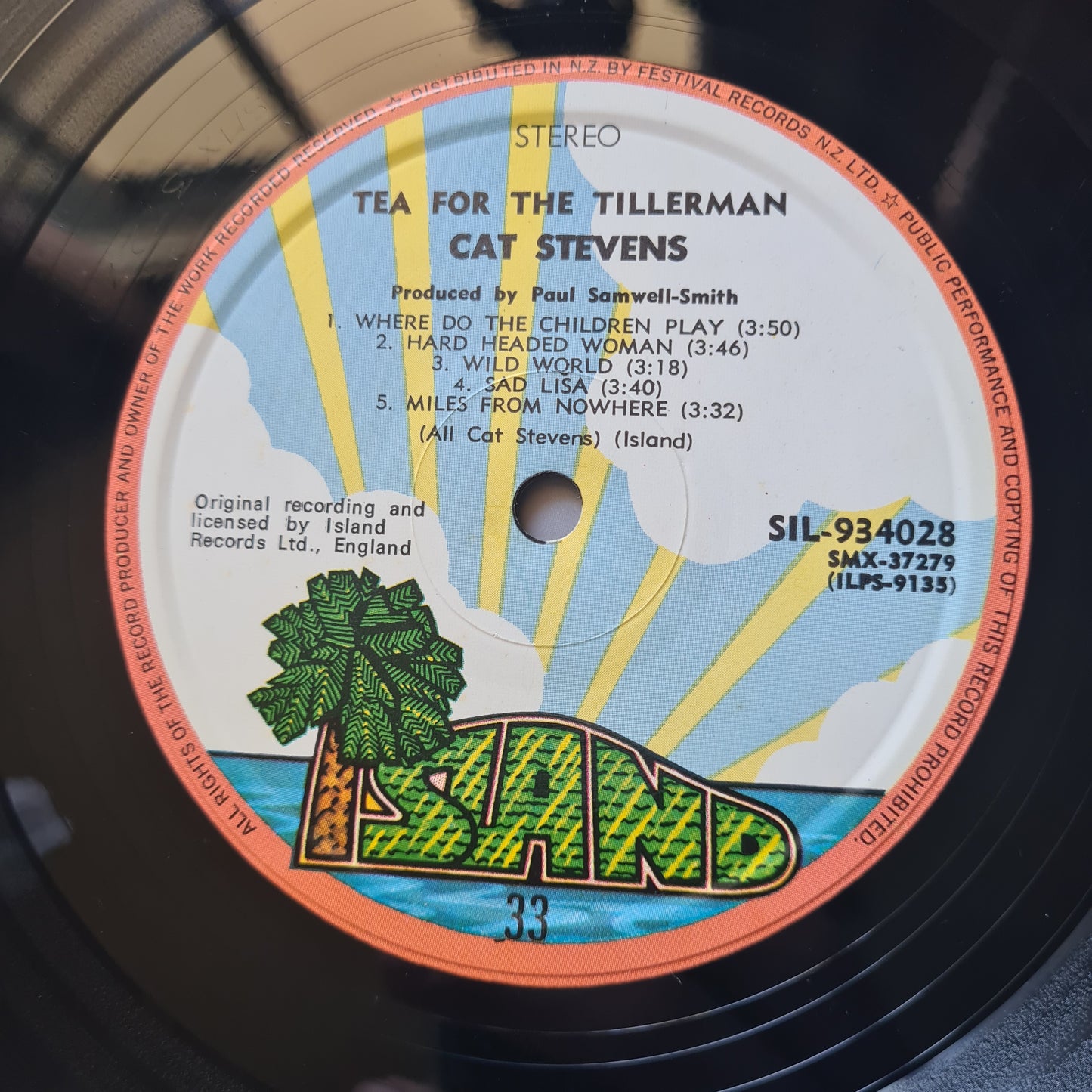 Cat Stevens – Tea For The Tillerman - 1970 (Gatefold New Zealand Pressing) - Vinyl Record LP