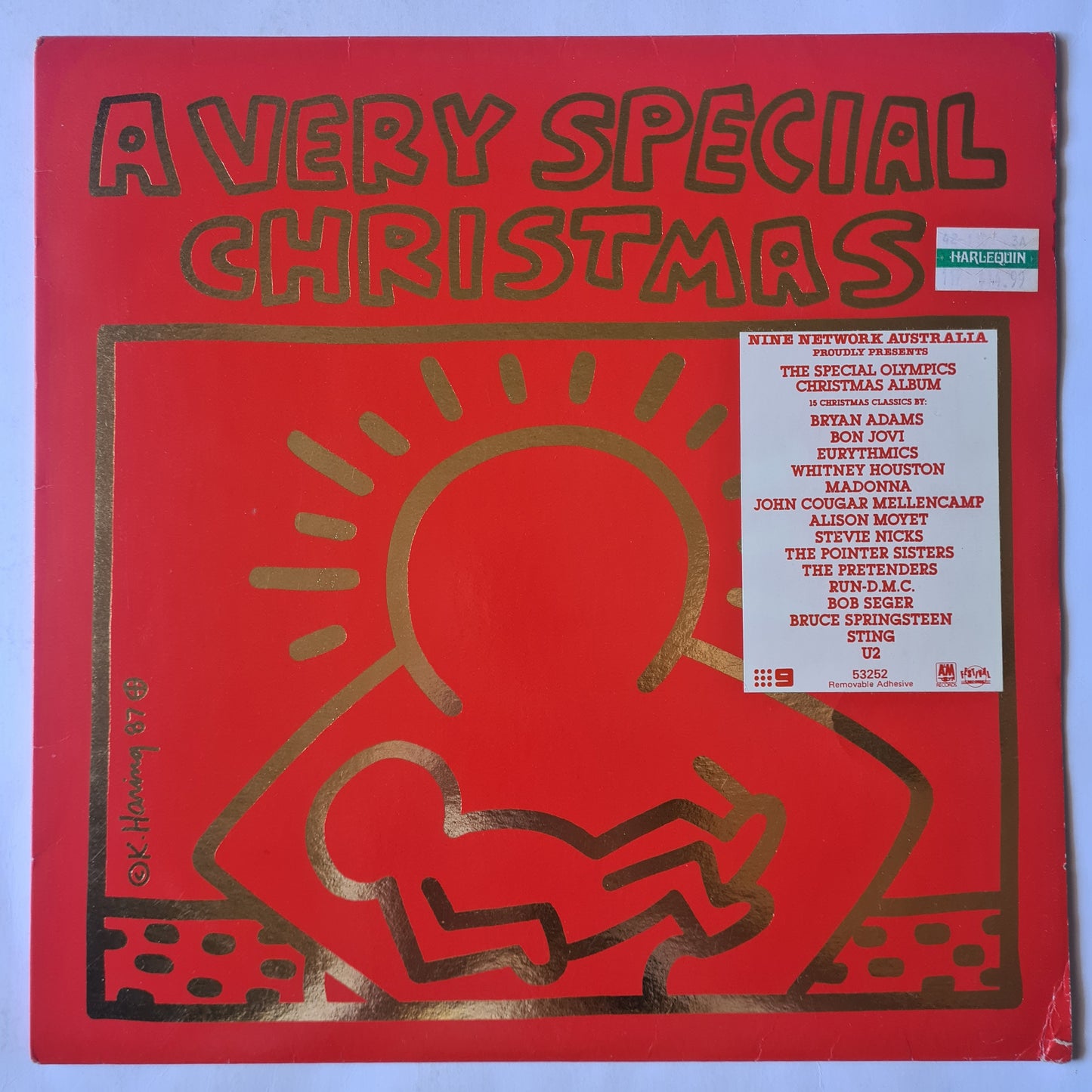 Various (Bon Jovi, U2, Madonna, etc) – A Very Special Christmas - 1987 - Vinyl Record LP