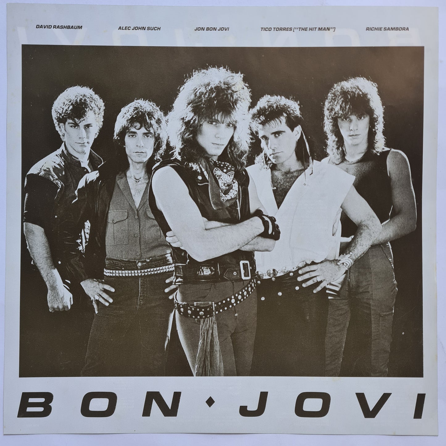 Bon Jovi – Bon Jovi - 1984 - Vinyl Record LP (near mint)