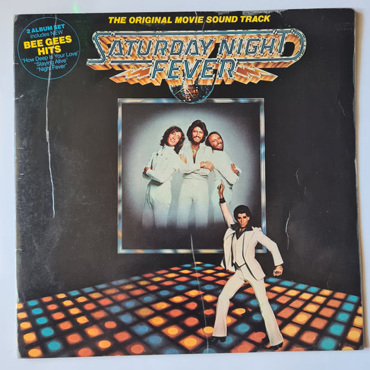 Bee Gees - Saturday Night Fever – The Original Movie Soundtrack - 1977 (Australian Pressing) - Vinyl Record 2LP