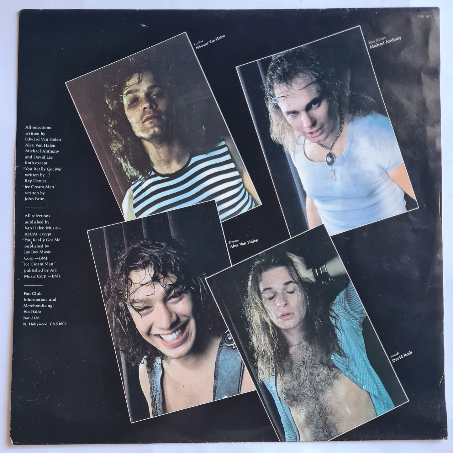 Van Halen – Van Halen - 1978 (FIRST USA Pressing) - Vinyl Record LP *RARE Palm Tree Label*