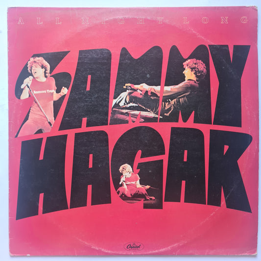 Sammy Hagar (Van Halen) – All Night Long - 1978 (UK Pressing) - Vinyl Record LP
