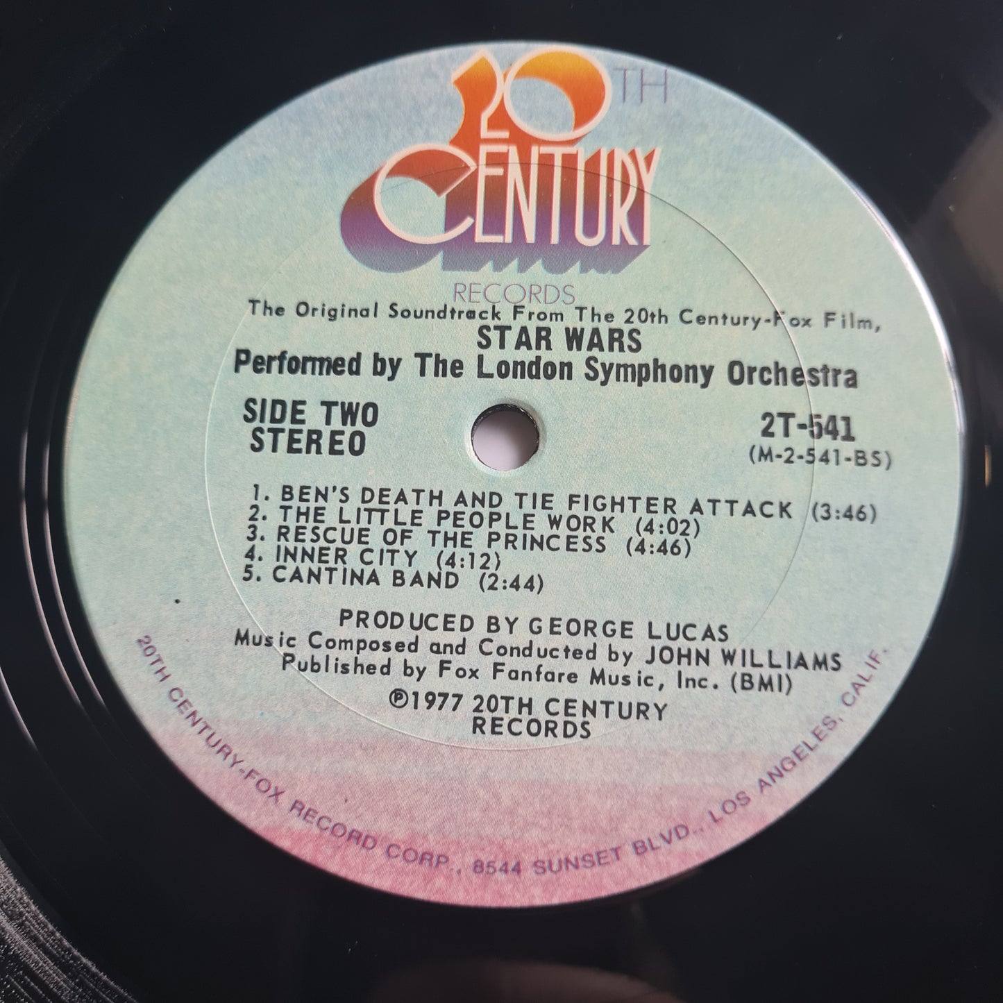 Star Wars – The Original Soundtrack by John Williams- 1977 (USA Gatefold 2LP) Vinyl Record