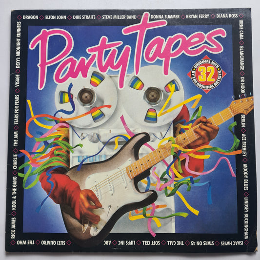 Various (Ace Frehley, KISS, Dragon, Dire Straits, etc) – Party Tapes - 1983 - Vinyl Record 2LP