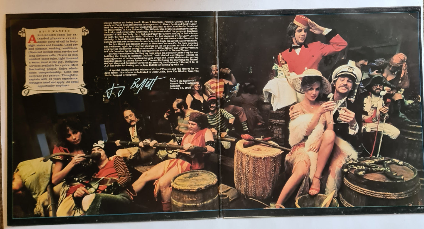 Jimmy Buffett – Son Of A Son Of A Sailor - 1978 - Vinyl Record LP