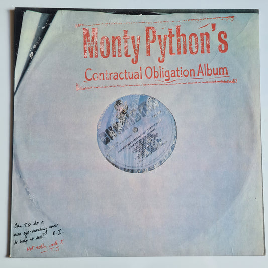 Monty Python – Monty Python's Contractual Obligation Album - 1980 - Vinyl Record LP