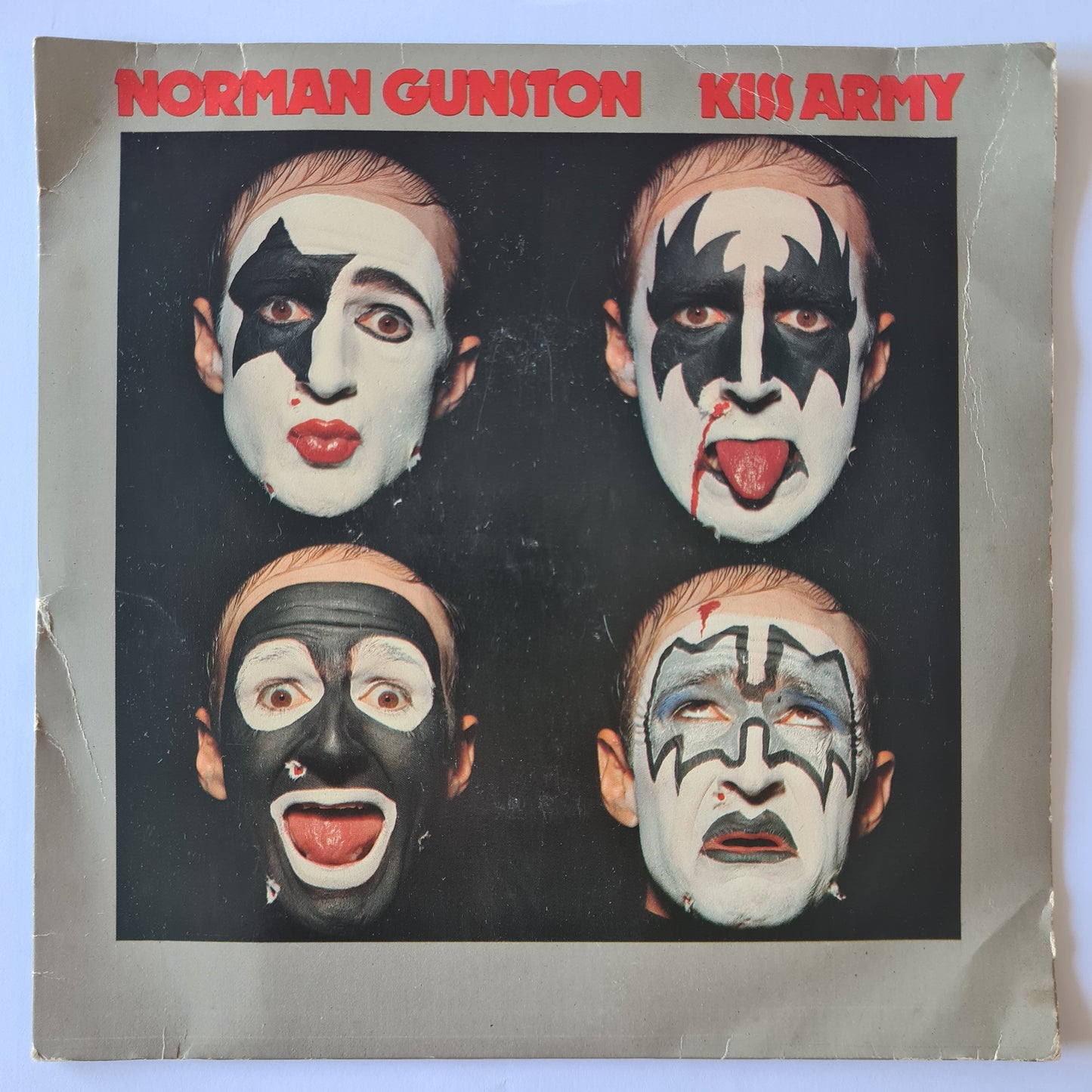 Norman Gunston - KISS ARMY - 1980 - Vinyl Record 7" Single - 45 RPM