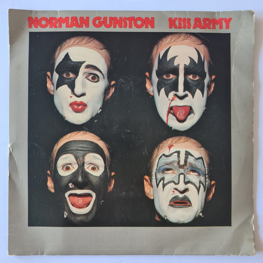 Norman Gunston - KISS ARMY - 1980 - Vinyl Record 7" Single - 45 RPM