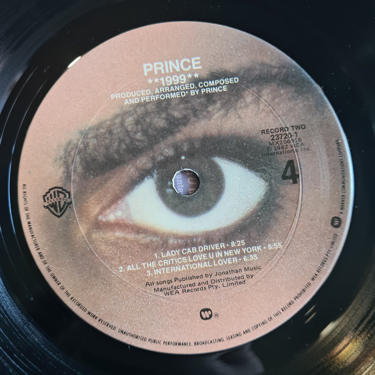 Prince – 1999 - 1982 (Australian Pressing) 2LP Vinyl Record (near mint)