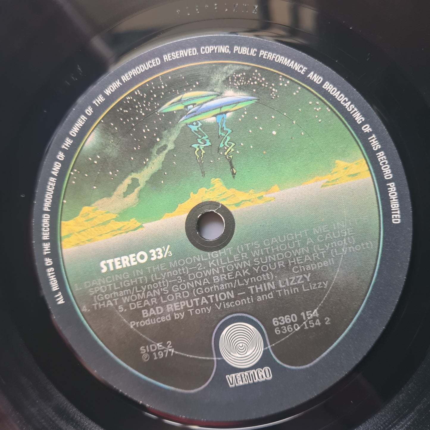 Thin Lizzy – Bad Reputation - 1977 - Vinyl Record LP