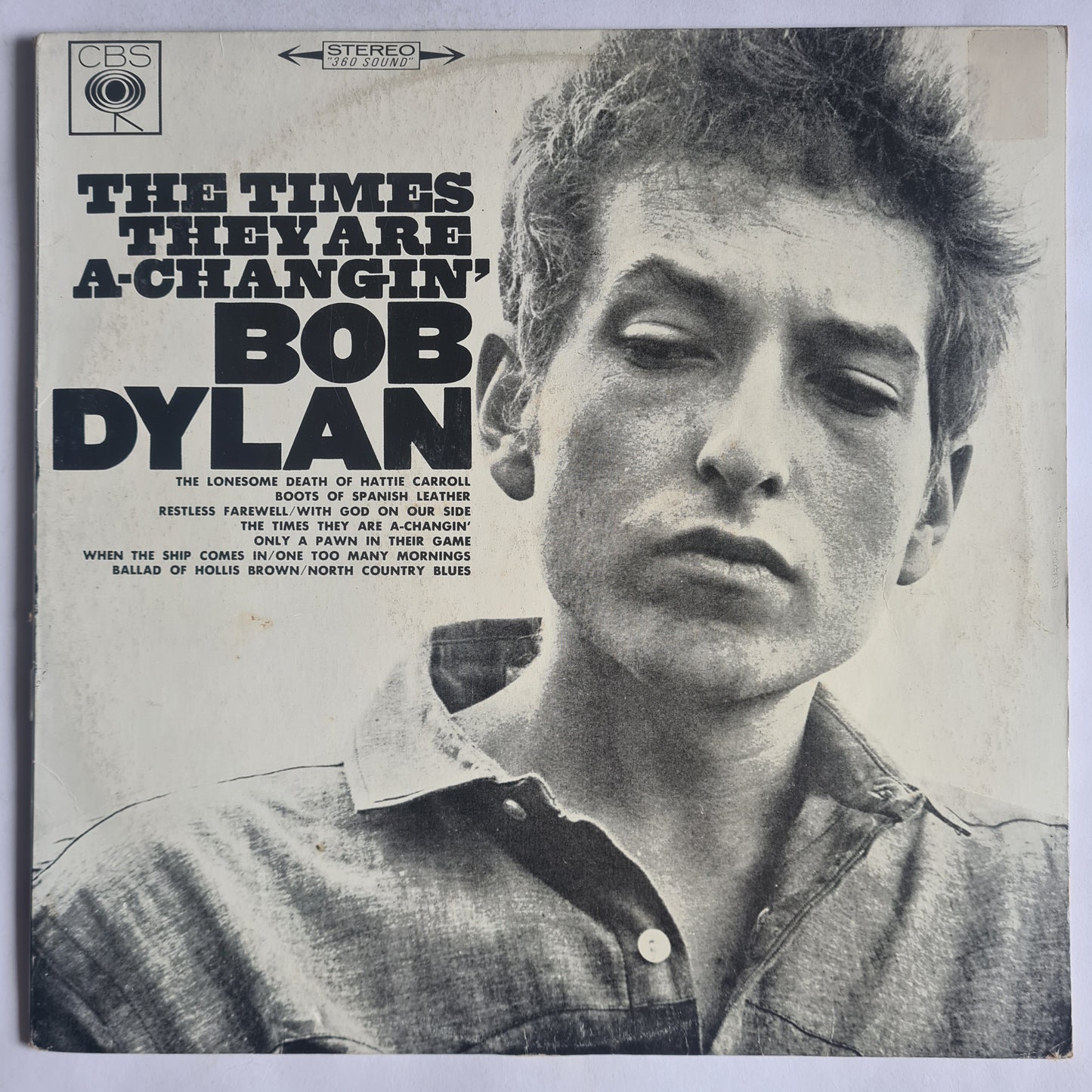 Bob Dylan – The Times They Are A-Changin' - 1964 (late 70's Australian Pressing) - Vinyl Record LP