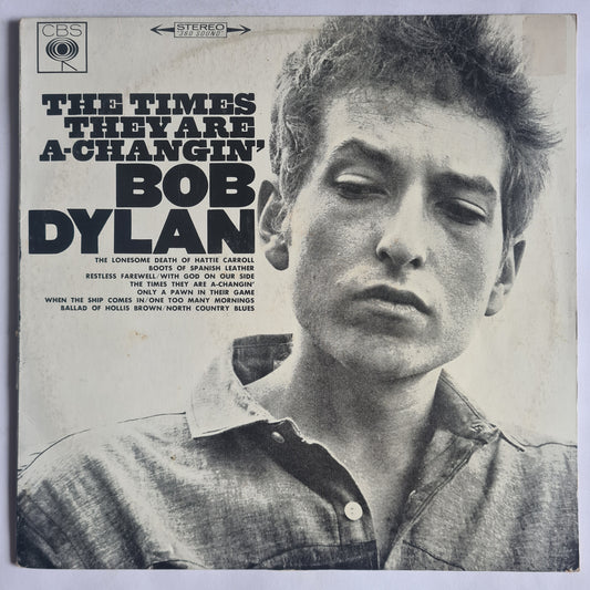 Bob Dylan – The Times They Are A-Changin' - 1964 (late 70's Australian Pressing) - Vinyl Record LP