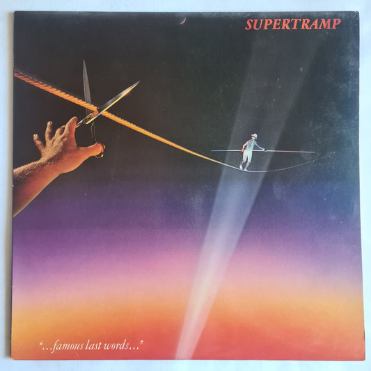Supertramp – Famous Last Words - 1982 - Vinyl Record LP (near mint)