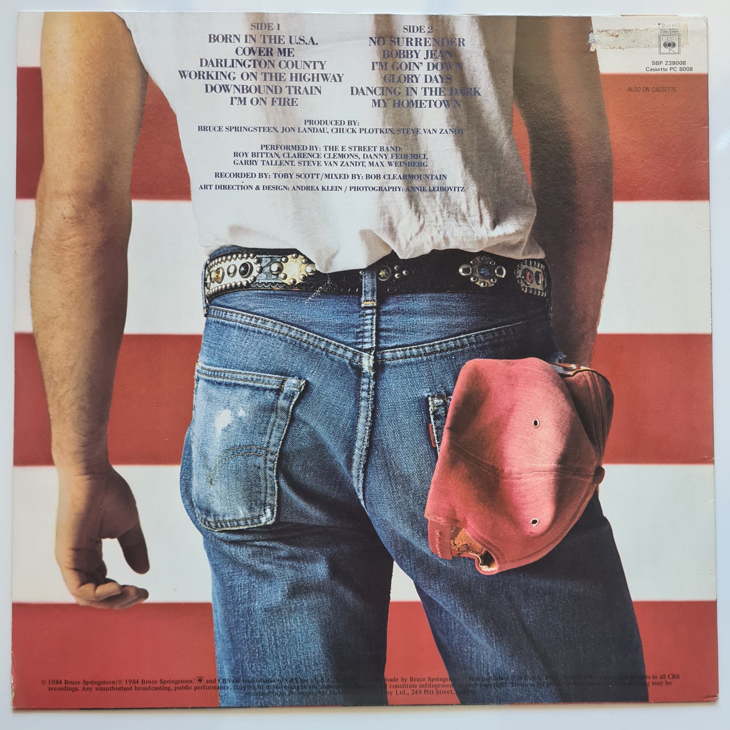 Bruce Springsteen – Born In The USA - 1984 (Australian Pressing) - Vinyl Record LP