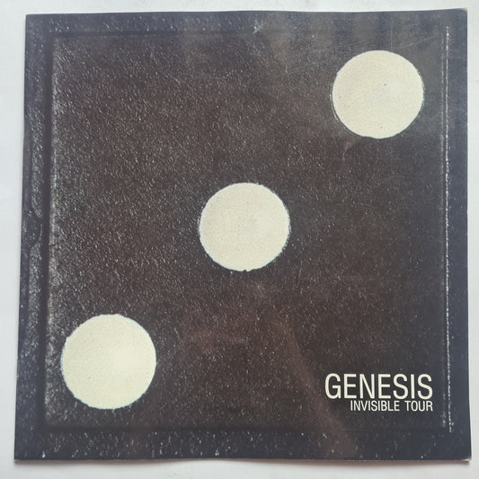 Genesis - Invisible Tour 1987 - Original Concert Tour Book/Program