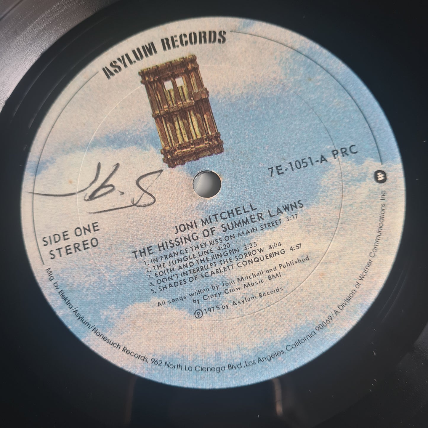 Joni Mitchell – The Hissing Of Summer Lawns - 1975 (USA Pressing) - Vinyl Record LP