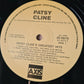 Patsy Cline – Patsy Cline's Greatest Hits - 1985 - Vinyl Record LP