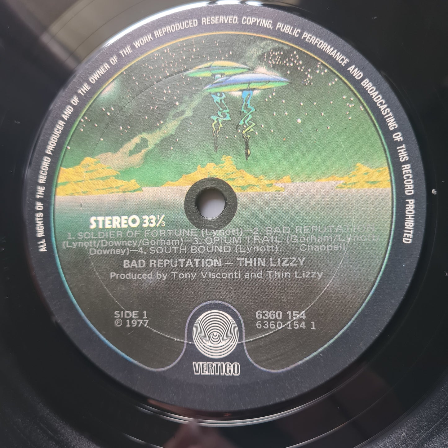 Thin Lizzy – Bad Reputation - 1977 - Vinyl Record LP