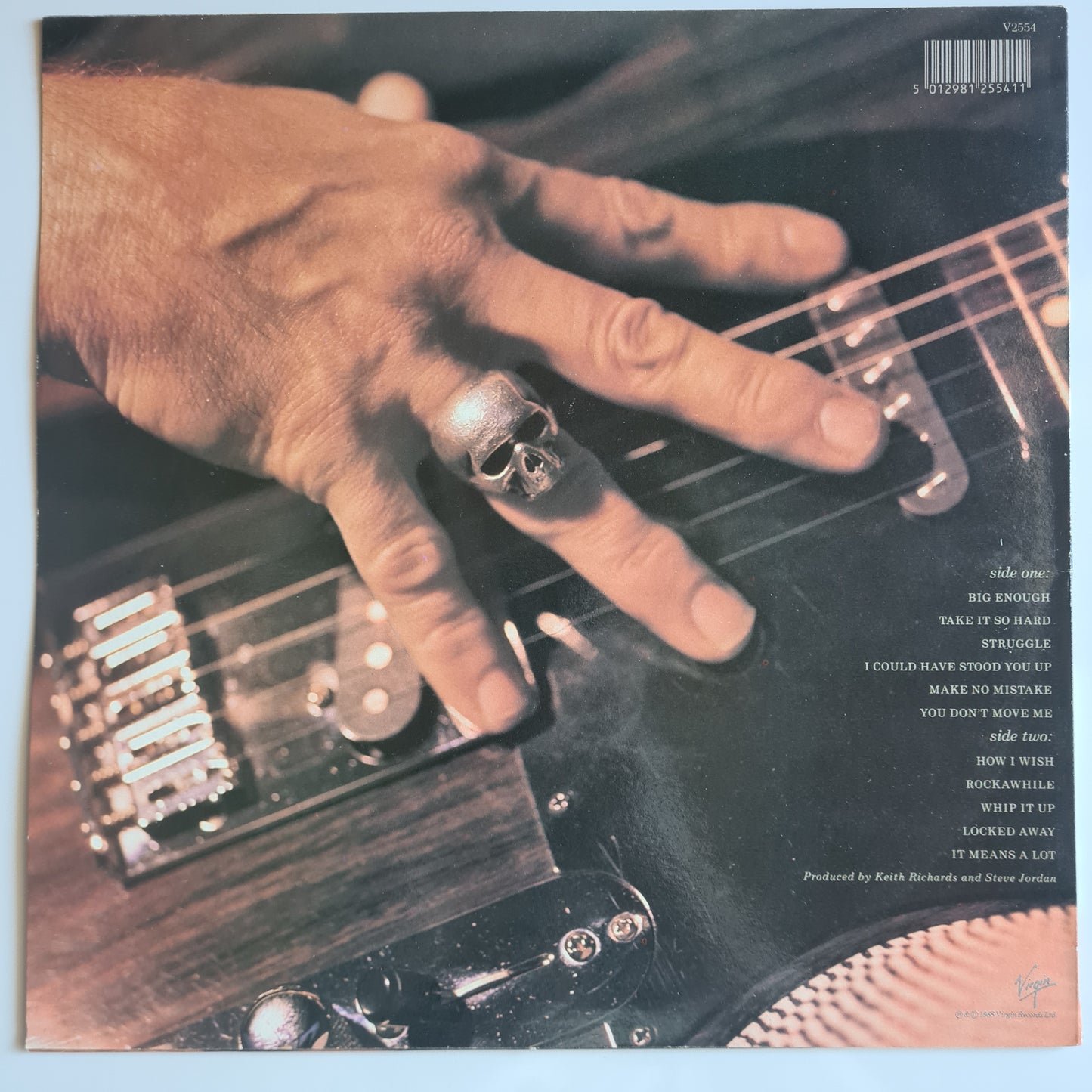 Keith Richards (Rolling Stones) – Talk Is Cheap - 1988 - Vinyl Record LP (near mint)