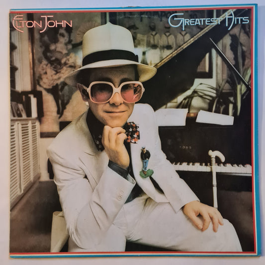 Elton John – Greatest Hits - 1974 - Vinyl Record LP