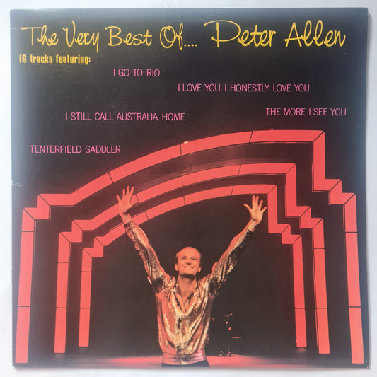 Peter Allen – The Very Best Of.... Peter Allen - 1982 - Vinyl Record LP