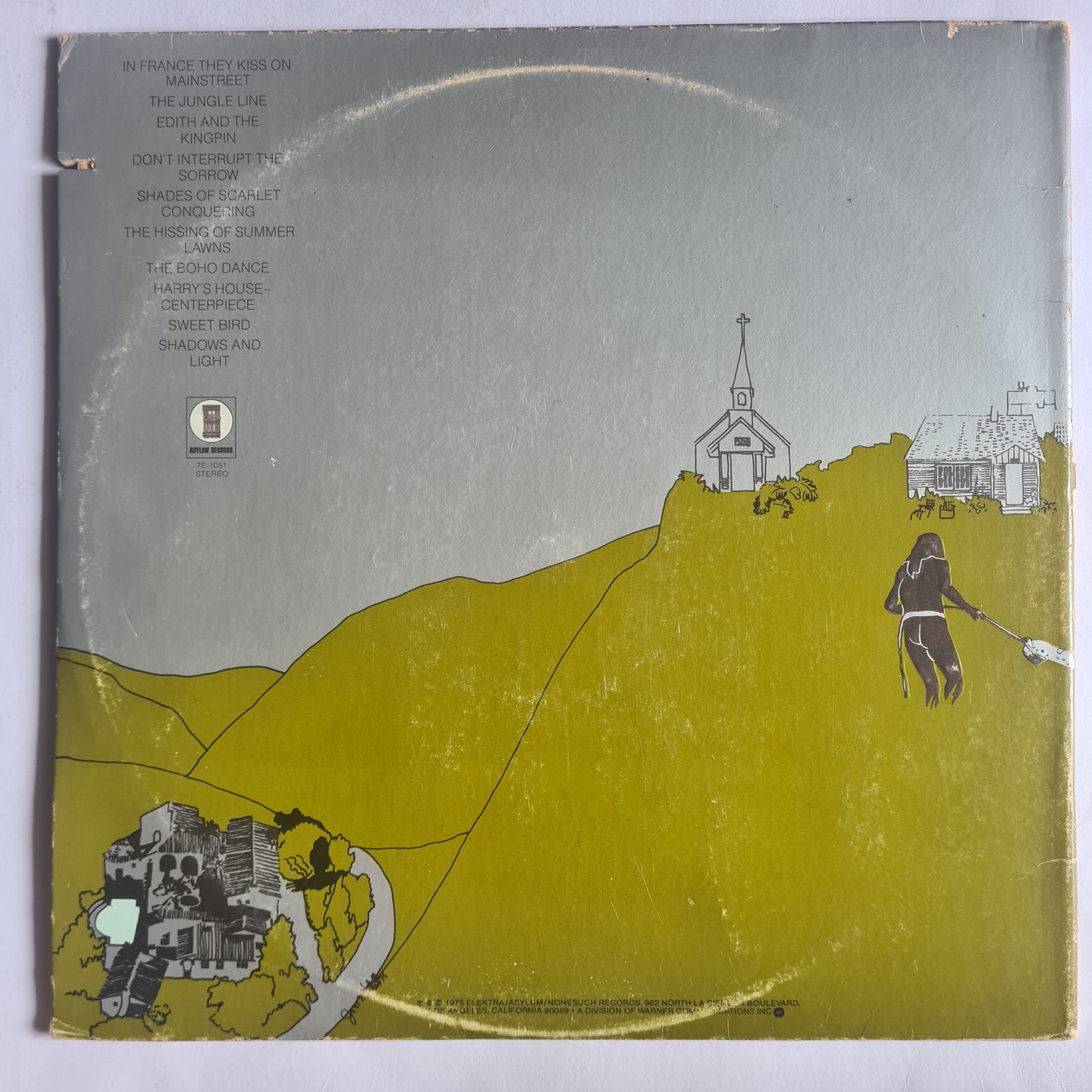 Joni Mitchell – The Hissing Of Summer Lawns - 1975 (USA Pressing) - Vinyl Record LP