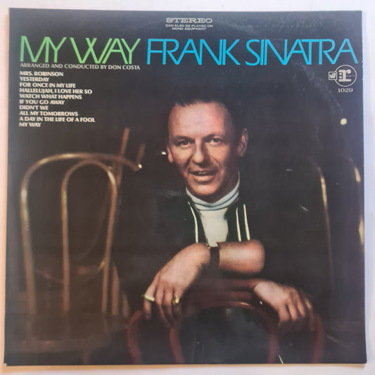 Frank Sinatra – My Way - 1969 - Vinyl Record LP
