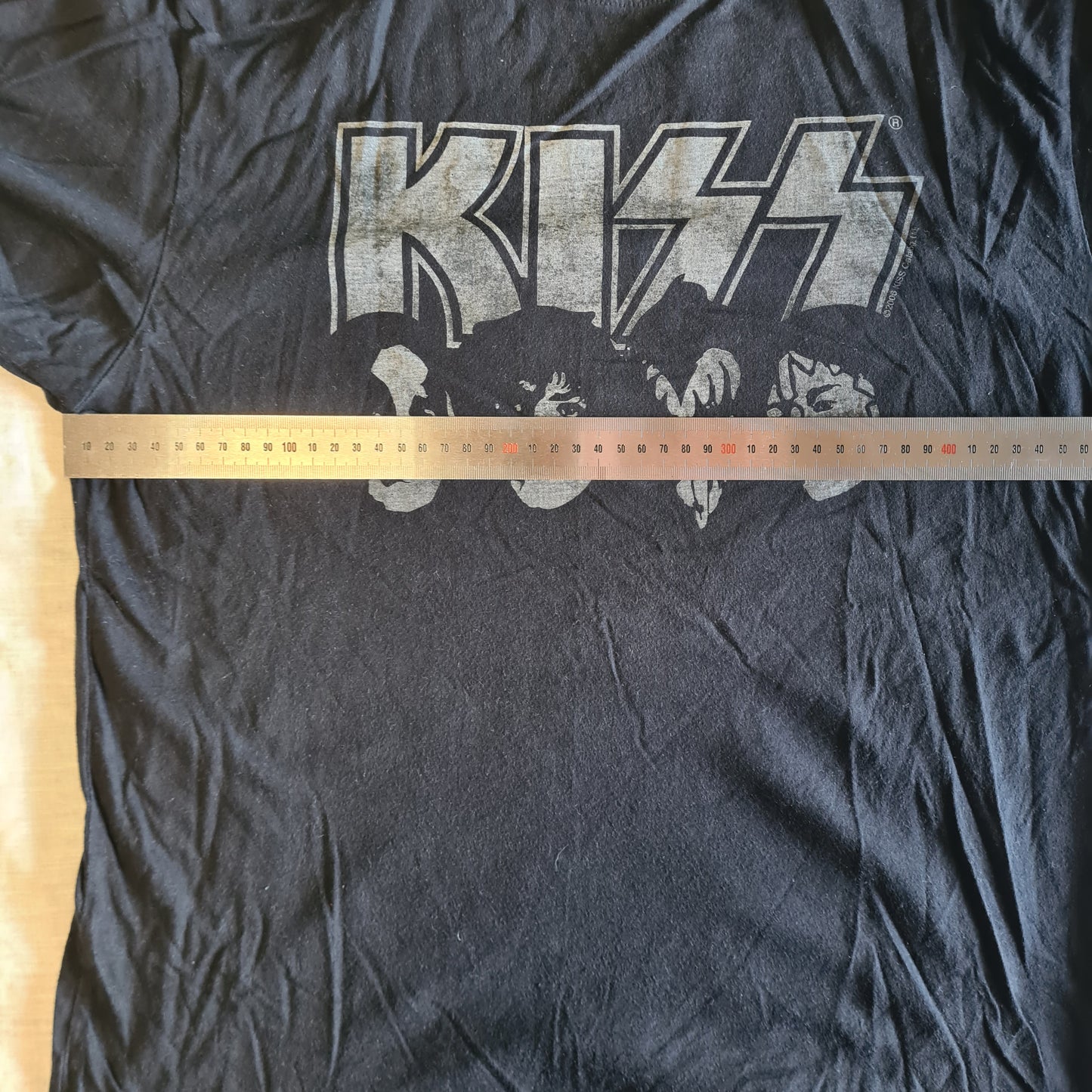 KISS | Logo Early 70's Band Picture | Size Small T-Shirt