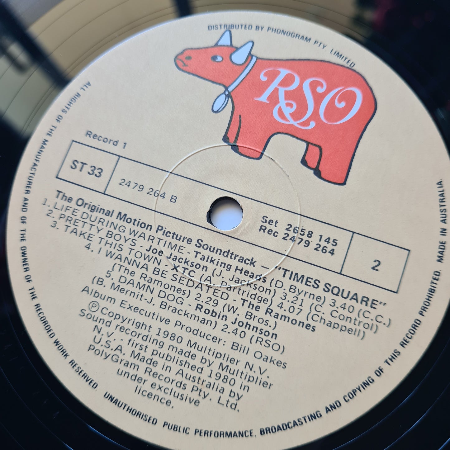 Times Square – The Original Motion Picture Soundtrack - 1980 (Gatefold 2LP) - Vinyl Record