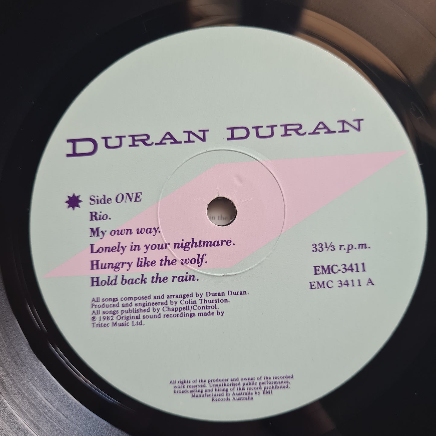 Duran Duran – Rio - 1982 - Vinyl Record LP (near mint)