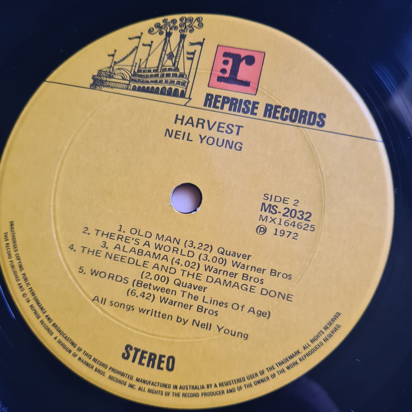 Neil Young – Harvest - 1972 (Gatefold) - Vinyl Record LP