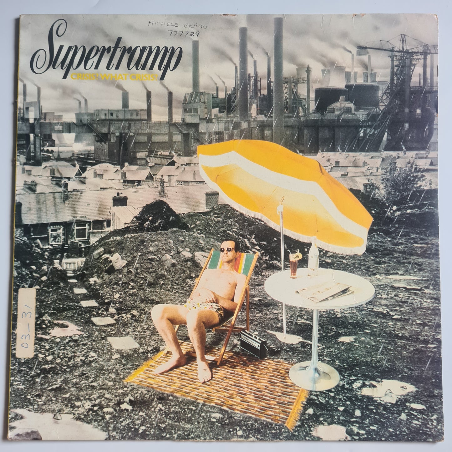 Supertramp – Crisis? What Crisis? - 1975 (Australian Pressing) - Vinyl Record LP