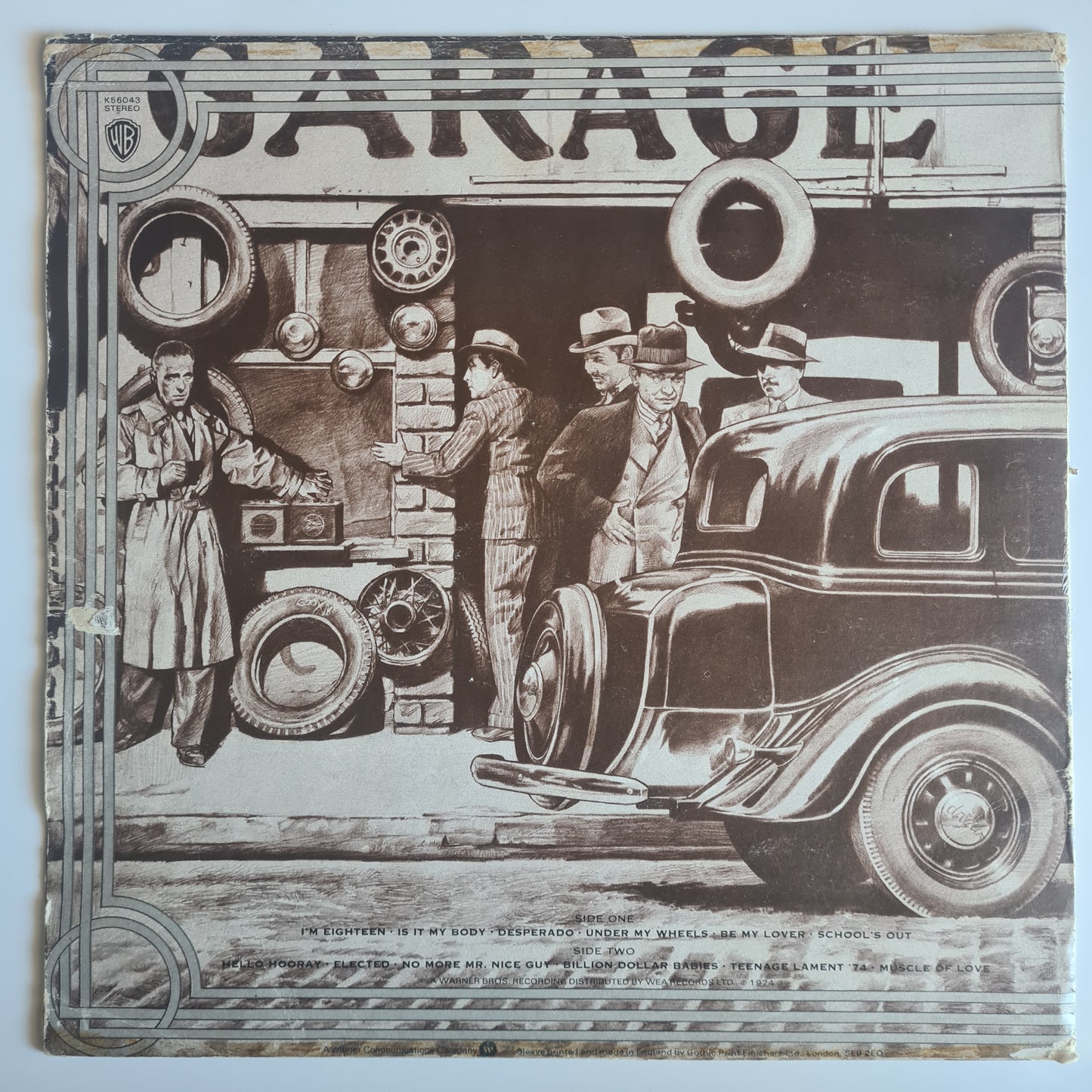 Alice Cooper – Alice Cooper's Greatest Hits - 1974 UK Pressing - Vinyl Record LP