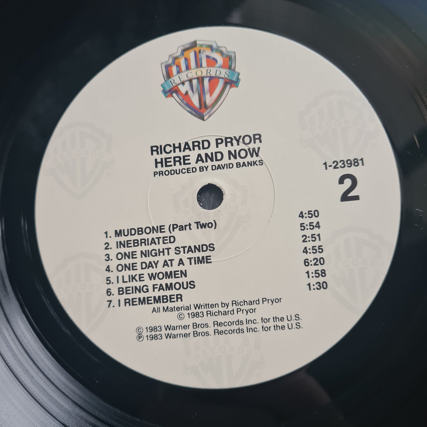 Richard Pryor – Here & Now - 1983 - Vinyl Record LP