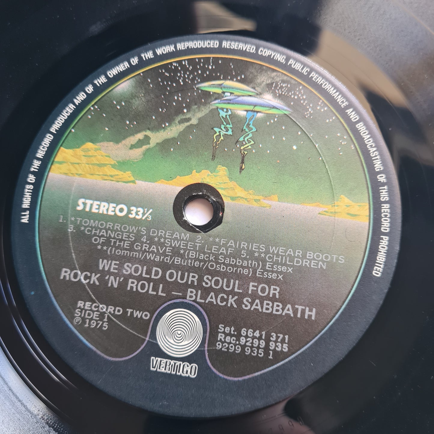 Black Sabbath –  We Sold Our Soul For Rock 'N' Roll - 1975 - Vinyl Record 2LP