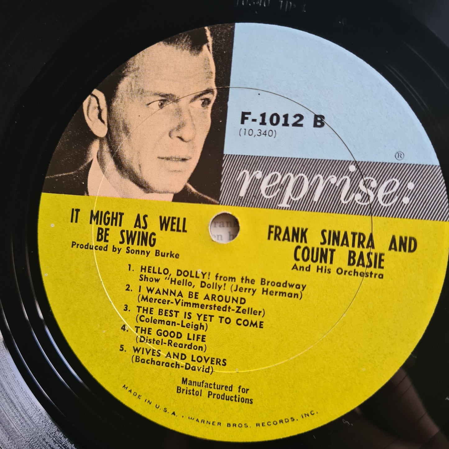 Frank Sinatra • Count Basie And His Orchestra*  – It Might As Well Be Swing - 1964 - Vinyl Record LP