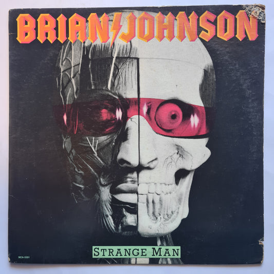 Brian Johnson (Geordie, AC/DC) – Strange Man - 1982 - Vinyl Record LP