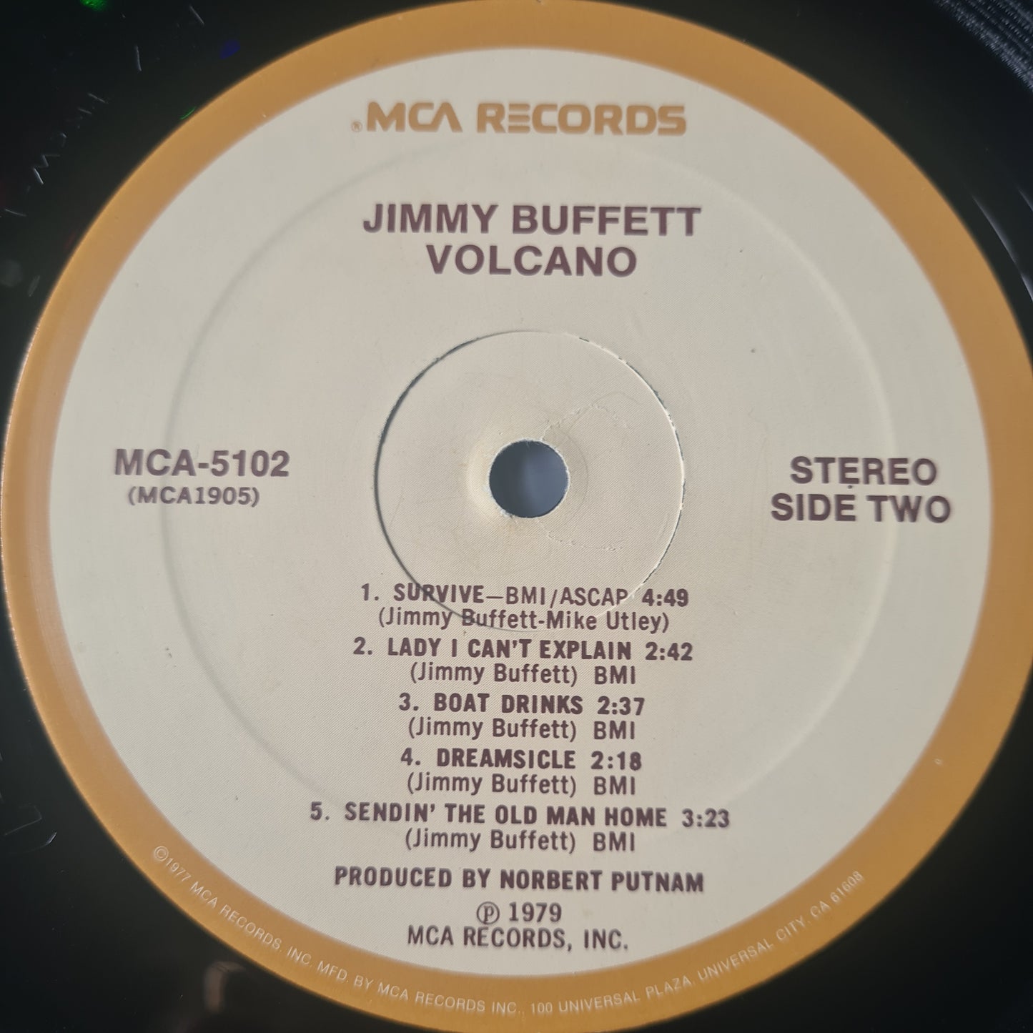Jimmy Buffett – Volcano - 1979 (Gatefold USA Pressing) - Vinyl Record LP