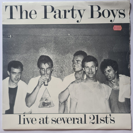 The Party Boys – Live At Several 21st's - 1983 - Vinyl Record LP (Kevin Borich,James Reyne etc)