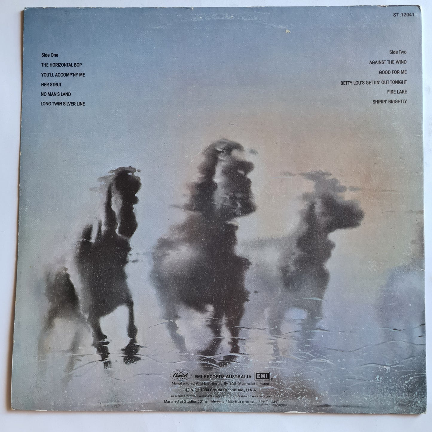 Bob Seger & The Silver Bullet Band – Against The Wind - 1980 - Vinyl Record LP (near mint)