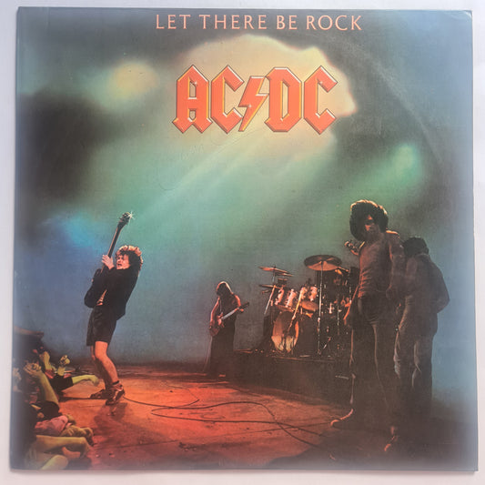 AC/DC – Let There Be Rock - 1977 (Portuguese Pressing) - Vinyl Record LP