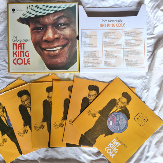 Nat King Cole – The Unforgettable Nat King Cole - 1976 - 6 LP Vinyl Record BOX SET