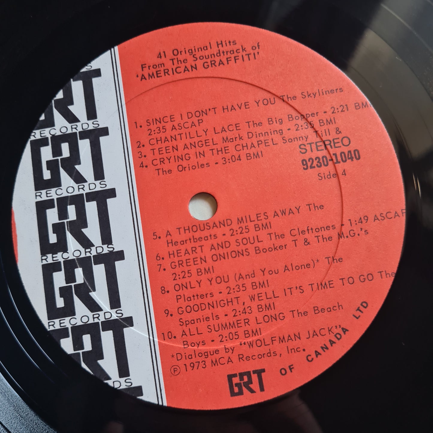 Various – 41 Original Hits From The Soundtrack Of American Graffiti (Canadian Pressing) - 1973 (2LP Gatefold) Vinyl Record